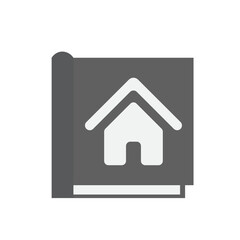 Home Icon Book Illustration 