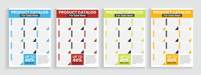 Product sell sheet A4 template, Product Catalogue, modern A4 product catalog template, Minimalist product flyer template, catalogue design.