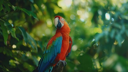 green winged macaw
