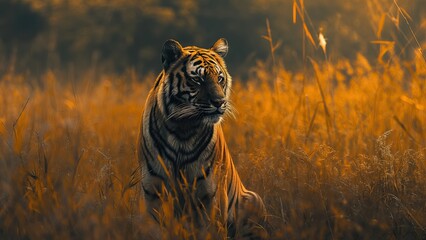 tiger in the wild
