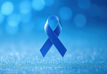 Blue Ribbon of Hope: A Symbol of Support and Awareness
