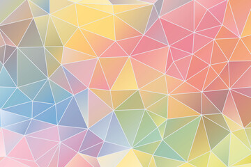 カラフルなステンドグラス風背景素材
Colorful stained glass style background material