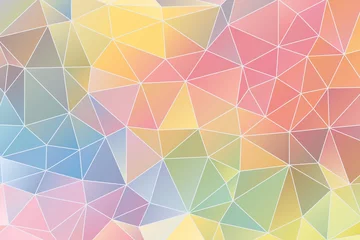 Gardinen Farbenfroh カラフルなステンドグラス風背景素材 Colorful stained glass style background material  © saku