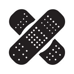 Hospital and medical health care icon Bandage vector illustration