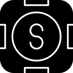 Naklejka premium Letter S Icon