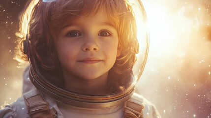 Kids Astronaut Diploma Cartoon Boys