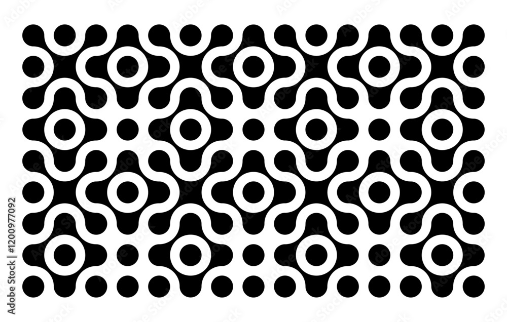 Poster set black metaballs isolated on a white background. modern contemporary geometric shapes and element