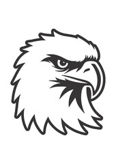  Eagle Head Icon Vector For Logo