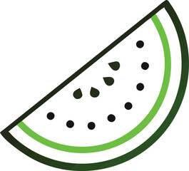 Juicy Watermelon Clipart: Perfect for Food and Beverage Designs
