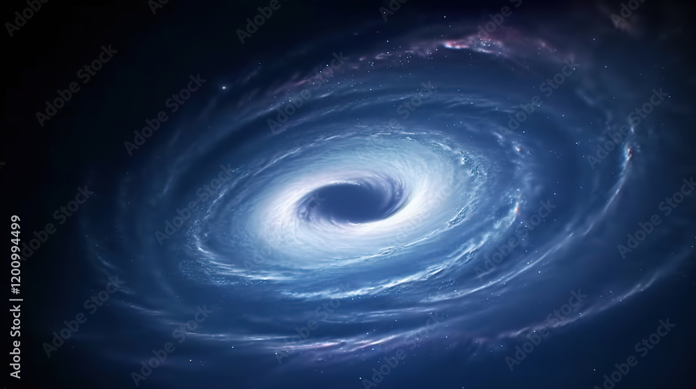 Canvas Prints spiral galaxy in deep space