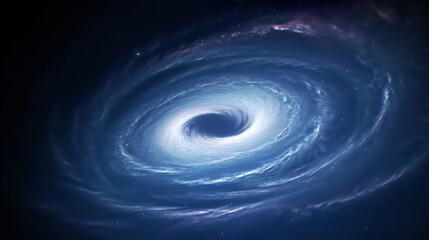 Spiral Galaxy in Deep Space