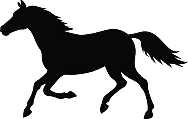 Galloping Horse Vector: High-Quality Graphic for Creative Projects
