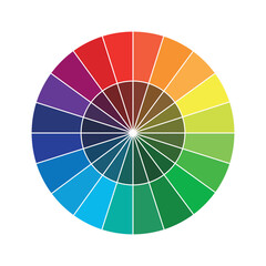 Color wheel | Color Palette | Color Circle | Color Theory | Vibrant Colors | Vibrant Color wheel