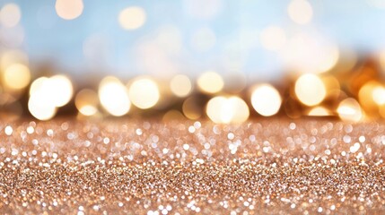 Glitter Sparkle Particles Silver glitter particles sparkling against a light background, creating a festive and elegant vibe for a wedding or holiday theme.