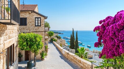 Charming Mediterranean Coastal Town