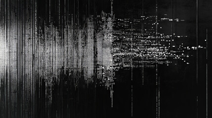 Digital stream or binary code data on matrix background, vector digits of virtual security technology. Binary code or green numbers pattern, computer cyber hacker and internet information security