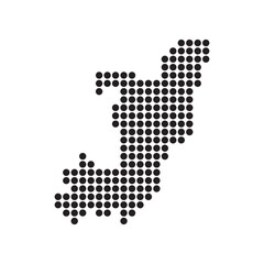 Republic of the Congo Map Icon Design