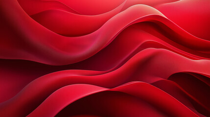 Obraz premium Dynamic Red Energy Wave Background – Vibrant and Eye-Catching Design