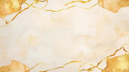 Beige gold watercolor idea. Elegant gold marble texture background for creative projects and designs.