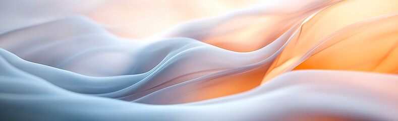 Vibrant swirling abstract art with cloudlike textures