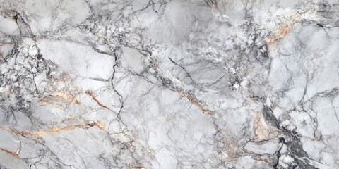 Fototapeta premium Elegant gray and white granite marble texture background with subtle golden veins ideal for product advertising and design copyspace on top
