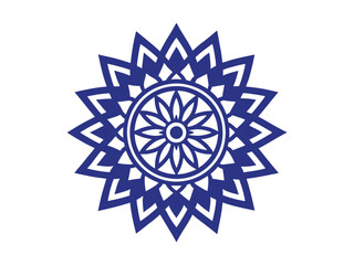 Mandala art design vector illustration