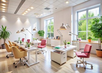 Drone View: Serene Beauty Clinic - Nail Salon, Manicured Hands, Relaxation