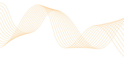 Modern abstract glowing wave background. Dynamic flowing wave lines design element.