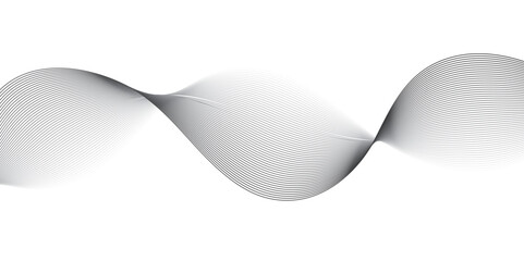 Modern abstract glowing wave background. Dynamic flowing wave lines design element.