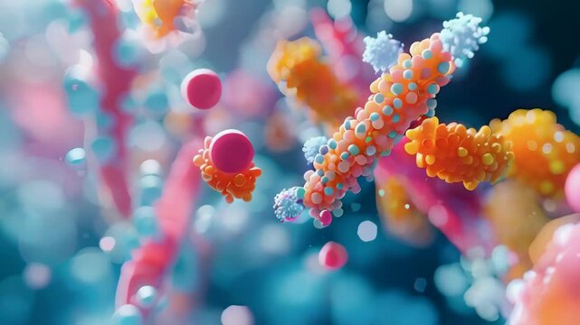 A colored scanning electron micrograph showing bacteria cultured from a human beard, containing human-pathogenic bacteria 