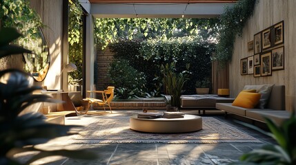 Obraz premium White Spheres on a Glossy Surface Generative AI B