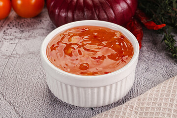Asian sweet and sour chilli sauce