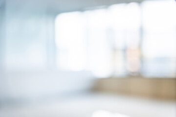Blur background of empty room