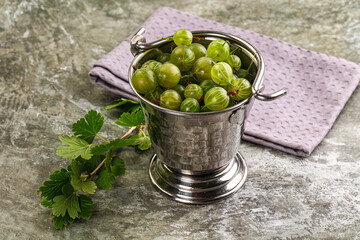 Ripe sweeet and juicy gooseberry