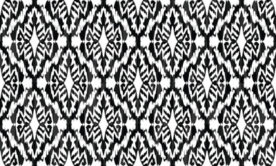 Geometric ethnic flower pattern for background,fabric,wrapping,clothing,wallpaper,Batik,carpet,embroidery style.