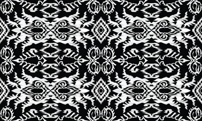 Geometric ethnic flower pattern for background,fabric,wrapping,clothing,wallpaper,Batik,carpet,embroidery style.