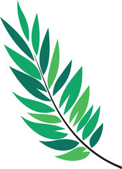 Contemporary floral shapes with leaves, Folk style. Mid-Century Modern Art design for wrapping paper, cover, fabric or textile, interior decor, and other