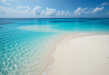 Obraz premium beach with blue sky