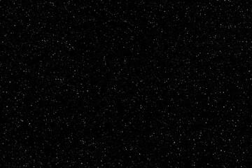 Falling stars in the loop. Night sky with glowing stars. Galaxy space background. New Year, Christmas and Celebration background concept. 