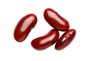 red kidney beans isolated