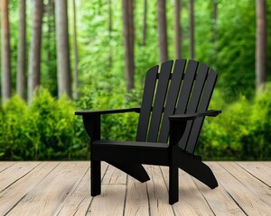 sustainable home design. Weather-resistant outdoor furniture crafted from recycled plastics, designed for long-lasting durability