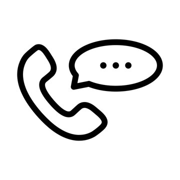 recommend clip art: Phone call icon. Communication symbol. Talking icon by phone. Editable stroke