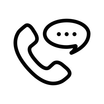 recommend clip art: Phone call icon. Communication symbol. Talking icon by phone. Editable stroke