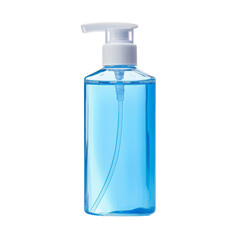Bottle of hand sanitizer isolate on transparent background, PNG file
