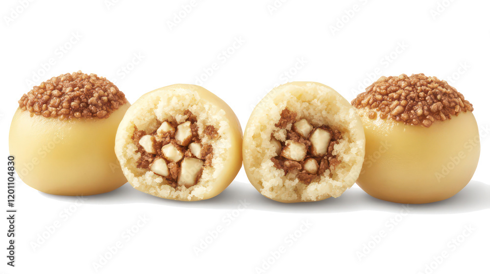 Poster delightful collection of gulab jamuns on display generative ai