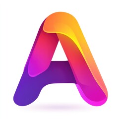  Creative Illustration of Letter "A" Logo