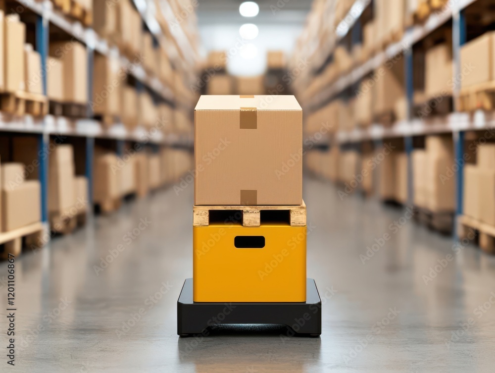 Poster secure cargo warehousing ensuring secure temporary storage facilities with access controls and surve
