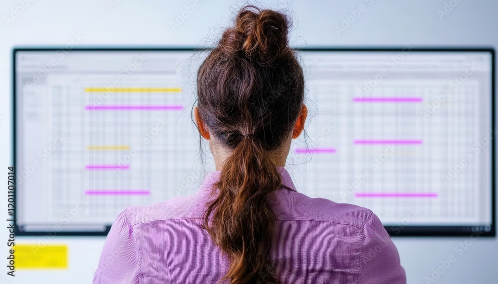 Poster cargo management concept. customer-focused scheduling systems providing clients with real-time updat