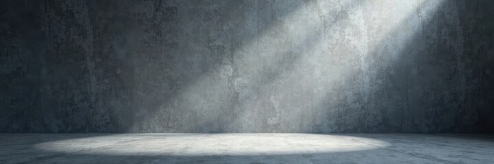 Elegant gray backdrop, dramatic lighting, product spotlight, luxury, soft light