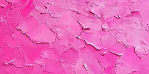 Fototapeta premium Textured pink wallpaper backdrop with a smooth, layered look; vibrant shades of pastel and deep pinks create an abstract design for backgrounds.